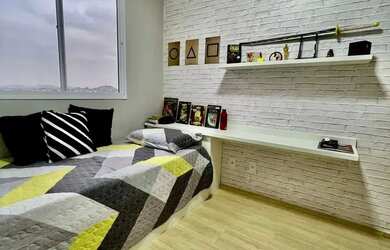 Imagem 9: Apartamento Conceito 1. Piscina, Churrasqueira, Imóvel mobiliadoeAr-condicionado