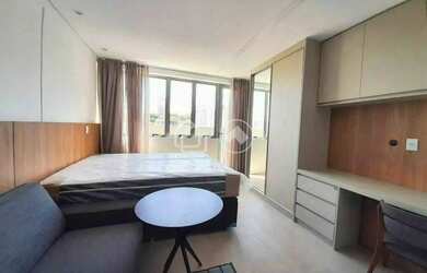 Imagem: O apartamento para alugar possui 1 Dormitório, 1 Banheiro