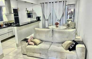 Imagem: A casa em condomínio possui 3 Dormitórios, 2 Banheiros, 2