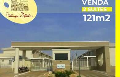 Imagem: A casa em condomínio à venda possui 3 Dormitórios, 3 Banheiros