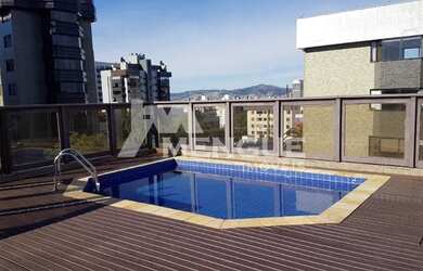 Imagem: O apartamento na cobertura possui 4 Dormitórios, 5 Banheiros