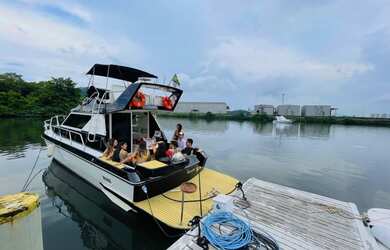 Imagem 4: Aluguel barco/lancha para 15 pessoas Guarujá