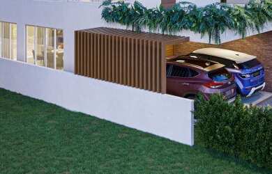 Imagem 3: Casa Duplex em Construção no Terras Alphaville 1