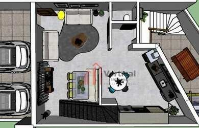 Imagem 2: Sobrado à venda, 130 m² por R$ 780.000,00 - Vila Carrão - São Paulo/SP