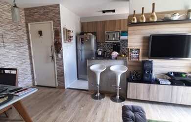 Imagem: O apartamento possui 3 Dormitórios, 2 Banheiros, 1 Vaga na