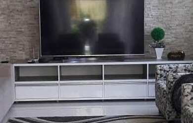 Imagem: A casa em condomínio possui 5 Dormitórios, 5 Banheiros, 2