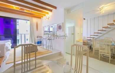 Imagem: O apartamento na cobertura possui 2 Dormitórios, 3 Banheiros