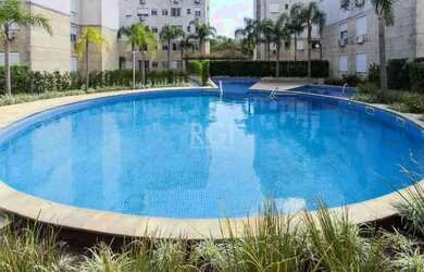 Imagem: O apartamento possui 1 Dormitório, 1 Banheiro, 1 Vaga na garagem