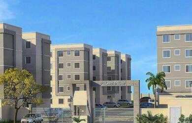 Imagem: O apartamento possui 2 Dormitórios, 1 Banheiro, 2 Vagas na