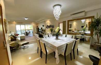 Imagem: O apartamento possui 4 Dormitórios, 5 Banheiros, 3 Vagas na