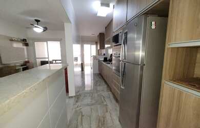 Imagem 7: Apartamento á venda semi novo todo mobiliado na Vila Tupi - Praia Grande - SP