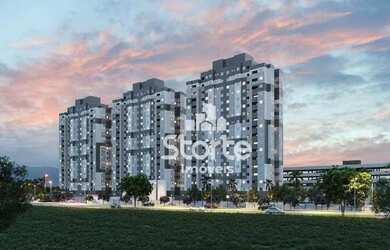 Imagem: O apartamento possui 2 Dormitórios, 2 Banheiros, 45m² de Área