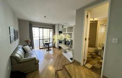 Imagem 2: Flat com 1 Quarto para alugar na Bela Vista - Edifício Paulista Wall...