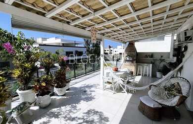 Imagem: O apartamento na cobertura possui 2 Dormitórios, 3 Banheiros