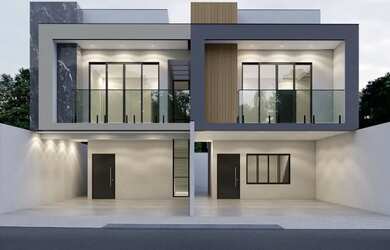 Imagem: A casa à venda possui 3 Dormitórios, 4 Banheiros, 2 Vagas