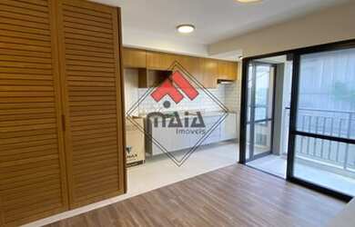 Imagem: O studio possui 1 Dormitório, 1 Banheiro, 1 Vaga na garagem