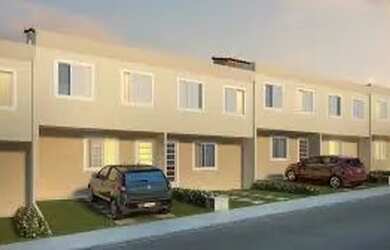 Imagem: A casa em condomínio possui 3 Dormitórios, 2 Banheiros, 1