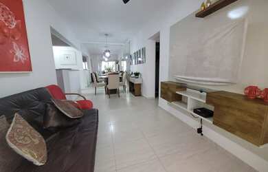 Imagem 3: Apartamento á venda semi novo todo mobiliado na Vila Tupi - Praia Grande - SP