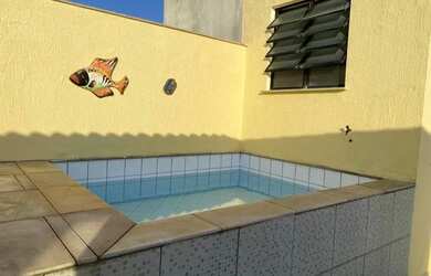 Imagem: O apartamento na cobertura possui 3 Dormitórios, 4 Banheiros