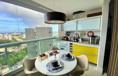 Imagem 2: Apartamento para venda 3/4 com vista mar, Horto Florestal, Salvador /Bahia