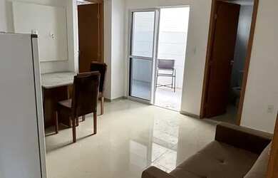 Imagem: O apartamento possui 1 Dormitório, 1 Banheiro, 30m² de Área