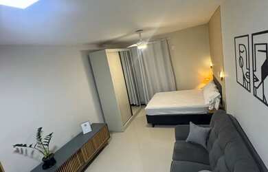 Imagem 9: Loft para alugar. Imóvel mobiliado, Imóvel novo, Guarda roupae40m²...