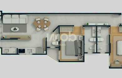 Imagem 6: LUX RESIDENZ - APARTAMENTO COM 2 SUÍTES