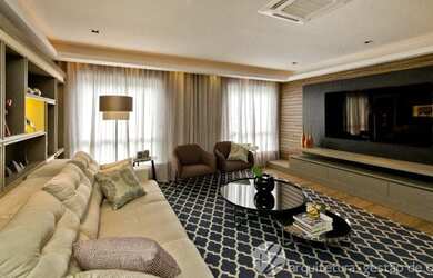 Imagem: O apartamento possui 3 Dormitórios, 3 Banheiros, 2 Vagas na