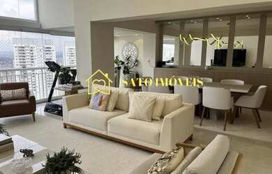 Imagem: O apartamento possui 3 Dormitórios, 5 Banheiros, 3 Vagas na