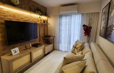 Imagem: O apartamento na cobertura possui 2 Dormitórios, 2 Banheiros