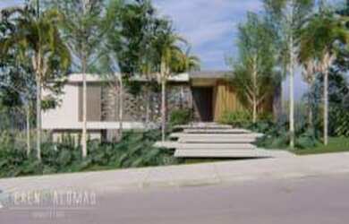 Imagem: A casa em condomínio possui 4 Dormitórios, 5 Banheiros, 5