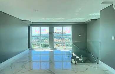 Imagem: O apartamento na cobertura possui 3 Dormitórios, 5 Banheiros