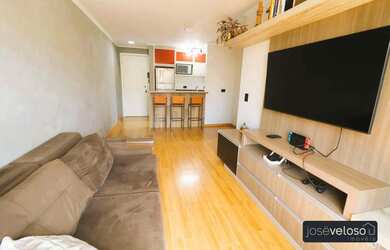 Imagem: O apartamento possui 3 Dormitórios, 1 Banheiro, 1 Vaga na garagem