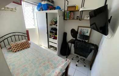 Imagem 5: Apartamento de Frente Para o Mar no Janga - 3 Quartos - Piscina - Varanda...