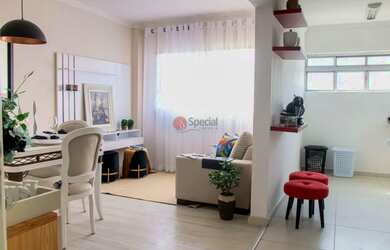 Imagem: O apartamento possui 2 Dormitórios, 1 Banheiro, 54m² de Área