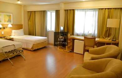 Imagem: O studio possui 1 Dormitório, 1 Banheiro, 1 Vaga na garagem