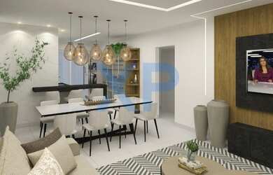 Imagem: O apartamento possui 3 Dormitórios, 1 Banheiro, 2 Vagas na