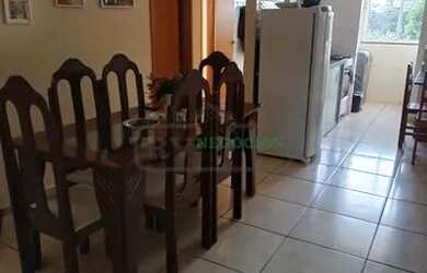 Imagem: O apartamento possui 2 Dormitórios, 1 Banheiro, 1 Vaga na garagem