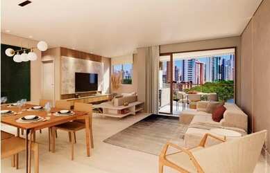 Imagem 1: Apartamento de Luxo com Vista Deslumbrante na Av. Beira Rio/Madalena 4Qrts...