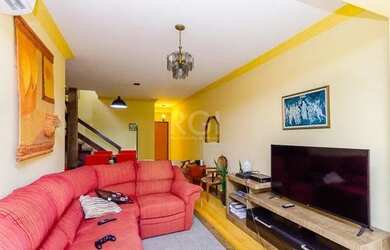 Imagem: O apartamento na cobertura possui 3 Dormitórios, 2 Banheiros