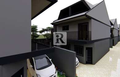 Imagem: A casa possui 3 Dormitórios, 4 Banheiros, 2 Vagas na garagem