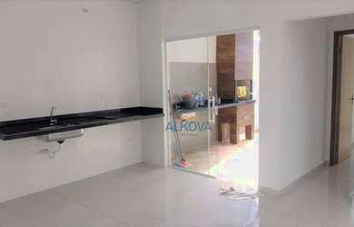 Imagem 2: Casa com 3 dormitórios, 89 m² - venda por R$ 405.000 ou aluguel por R$ 2.542/mês - Residen