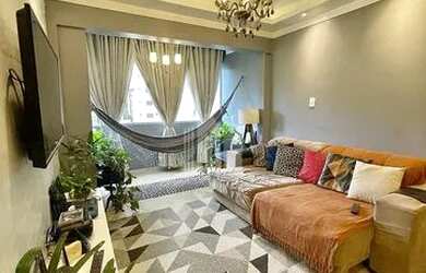 Imagem: O apartamento possui 1 Dormitório, 1 Banheiro, 1 Vaga na garagem