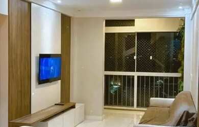 Imagem: O apartamento na cobertura possui 3 Dormitórios, 2 Banheiros