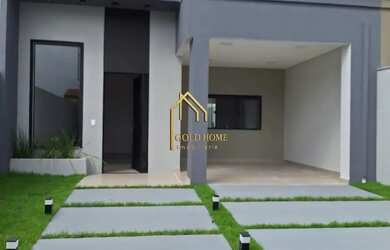 Imagem: A casa possui 3 Dormitórios, 2 Banheiros, 2 Vagas na garagem