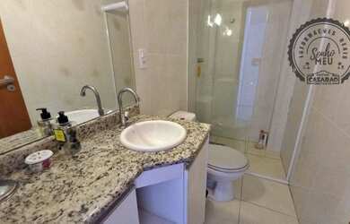 Imagem 11: Apartamento localizado em prédio frente mar na Aviação Praia Grande - SP