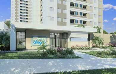 Imagem: O apartamento possui 2 Dormitórios, 1 Banheiro, 1 Vaga na garagem