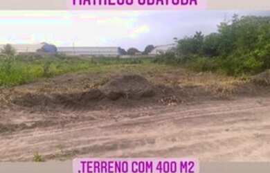 Imagem: O terreno possui 400m² de Área e está localizado em Paço