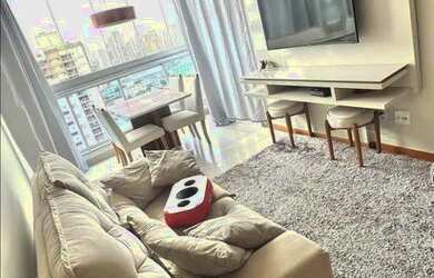 Imagem: O apartamento possui 2 Dormitórios, 2 Banheiros, 1 Vaga na