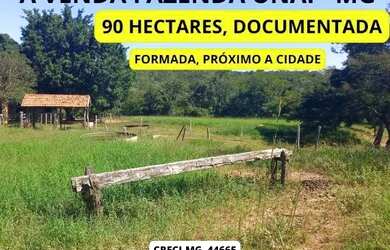 Imagem: A fazenda possui 900.000m² de Área e está localizado em